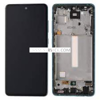 OLED Дисплей с черна рамка за Samsung Galaxy A52 ( 2021 ) / A525, A526, SM-A525F, SM-A526B, малък екран  